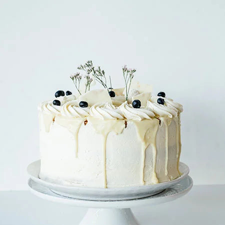 Blueberry & White Chocolate Cake