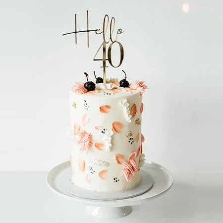 Hello Birthday Cake