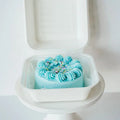 Blue Bento Cake