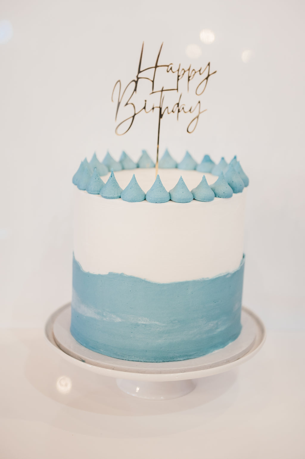 Beautiful in Blue Cake