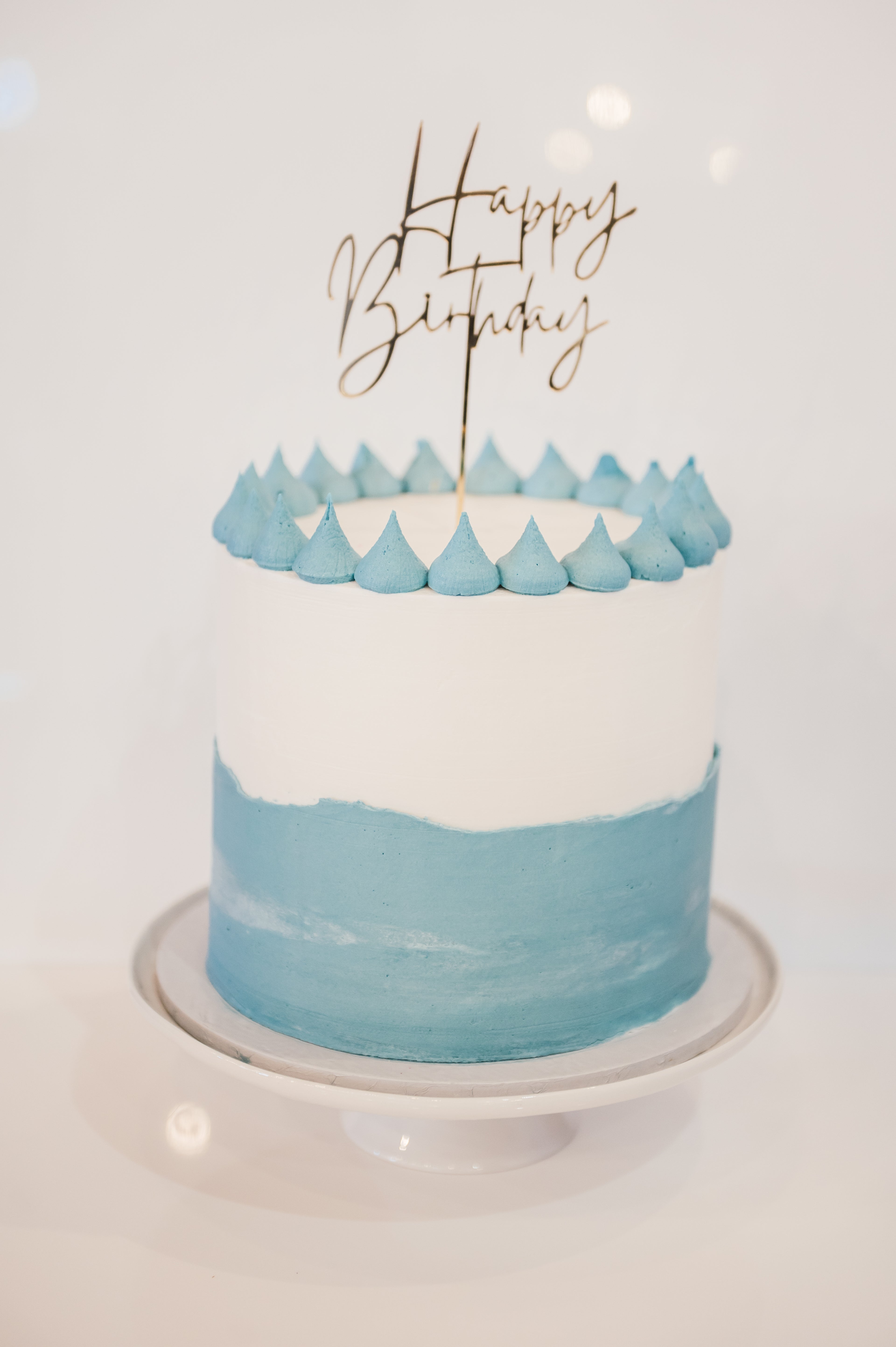 Beautiful in Blue Cake