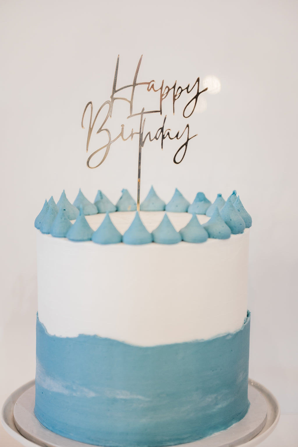 Beautiful in Blue Cake