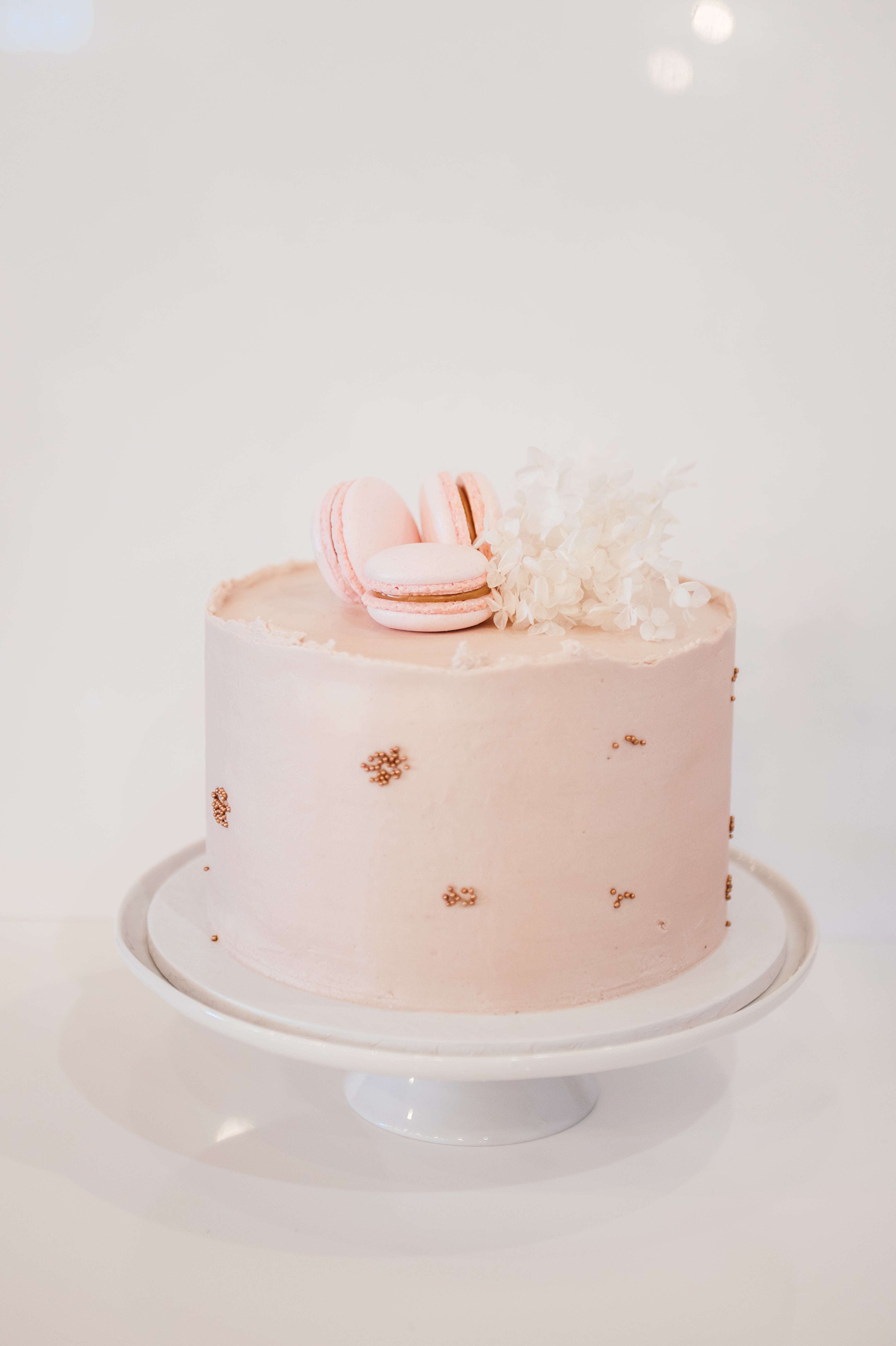 Dusty Rose Cake