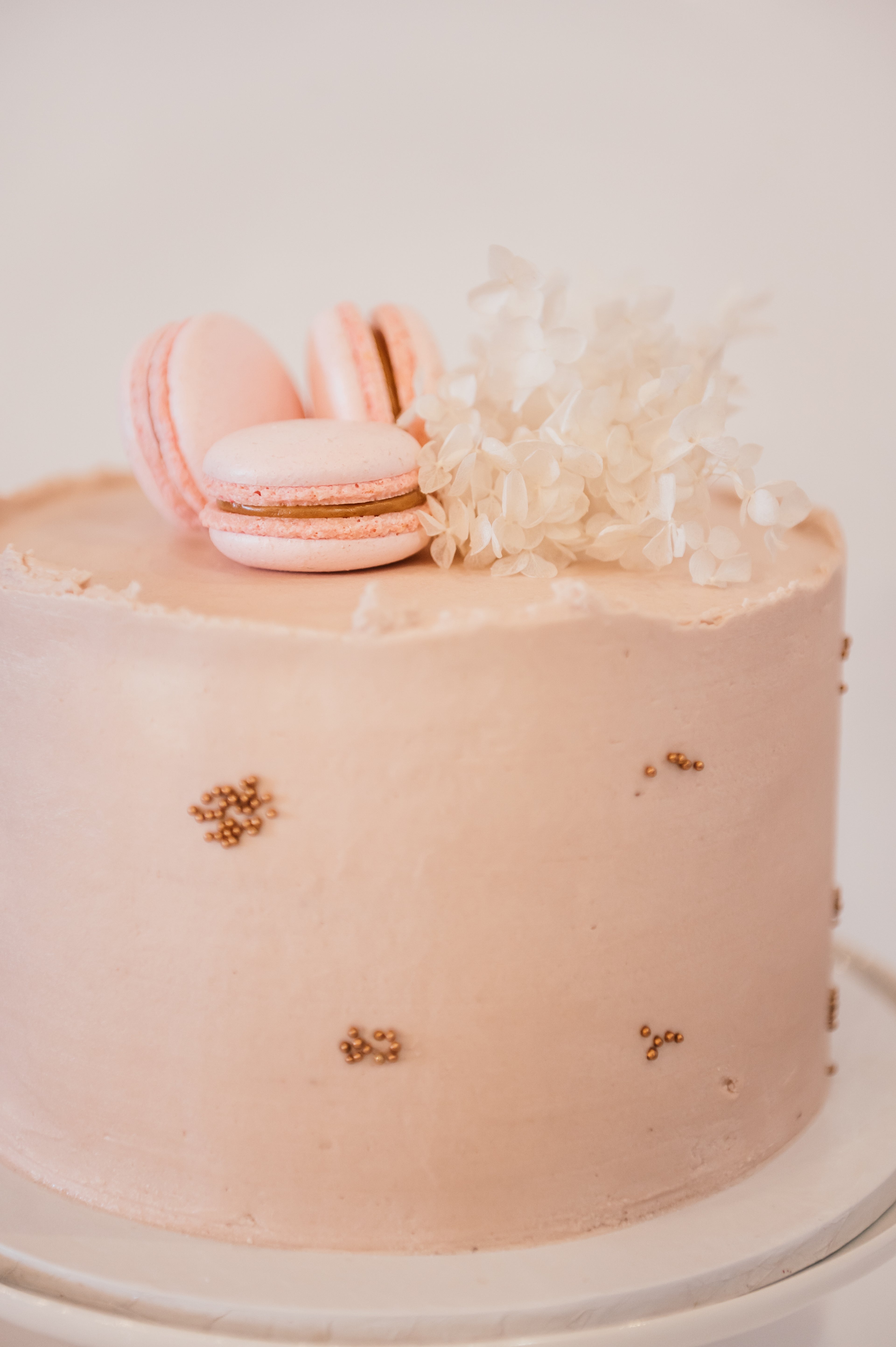 Dusty Rose Cake
