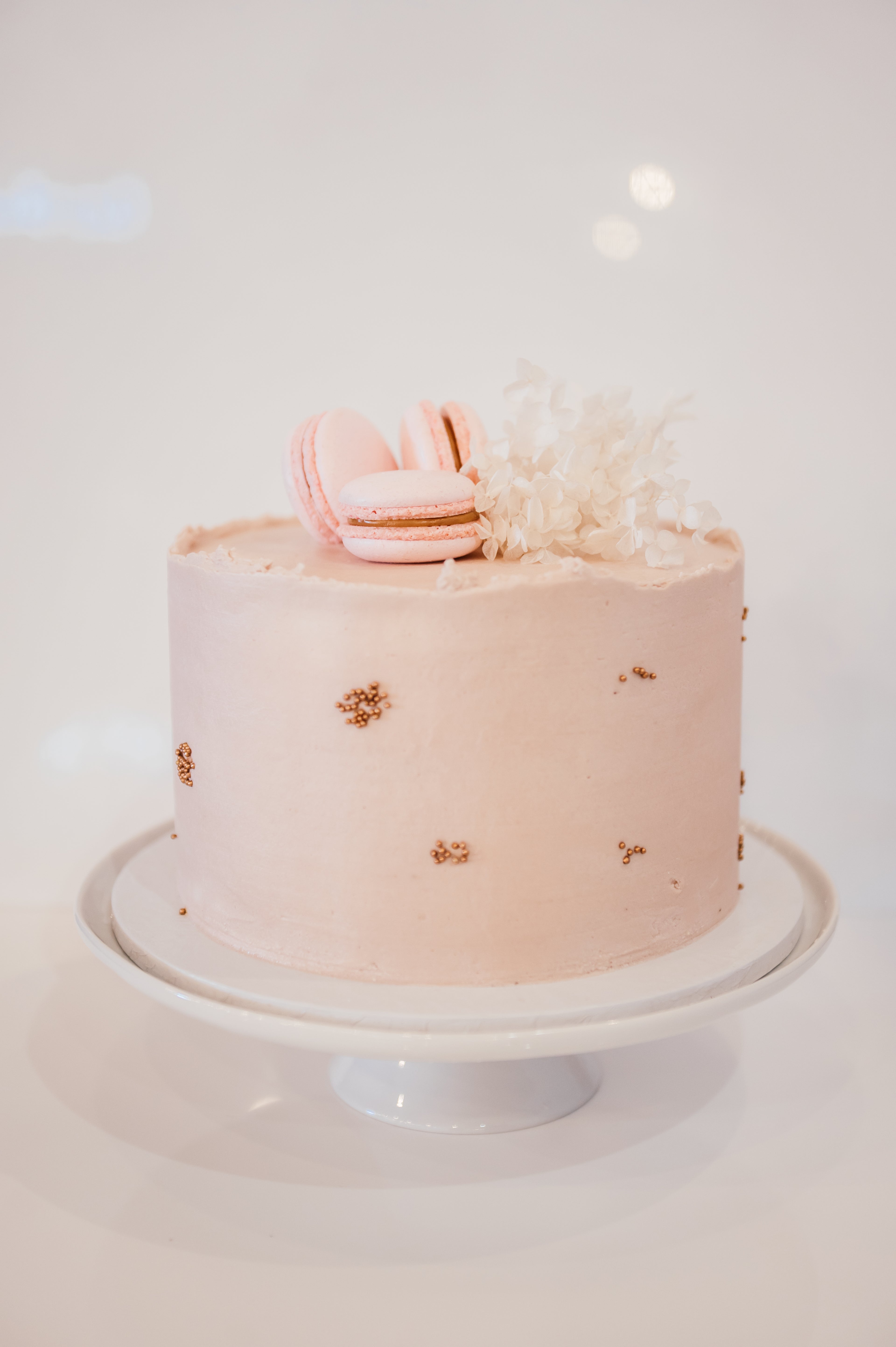 Dusty Rose Cake