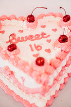 Buttercream Heart Cake