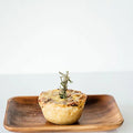Individual Ham, Mushroom & Cheese Quiche